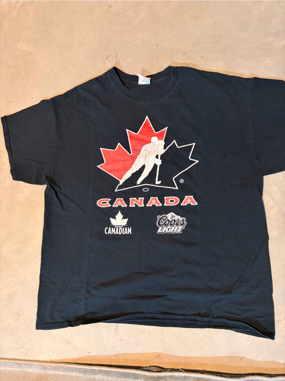 Vintage Hockey Canada T Shirt XL